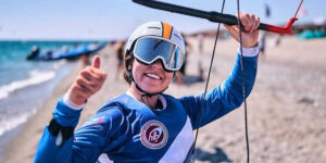 Nuevo podio internacional para Catalina Turienzo: subcampeona en el Europeo Juvenil de Fórmula Kite en Italia